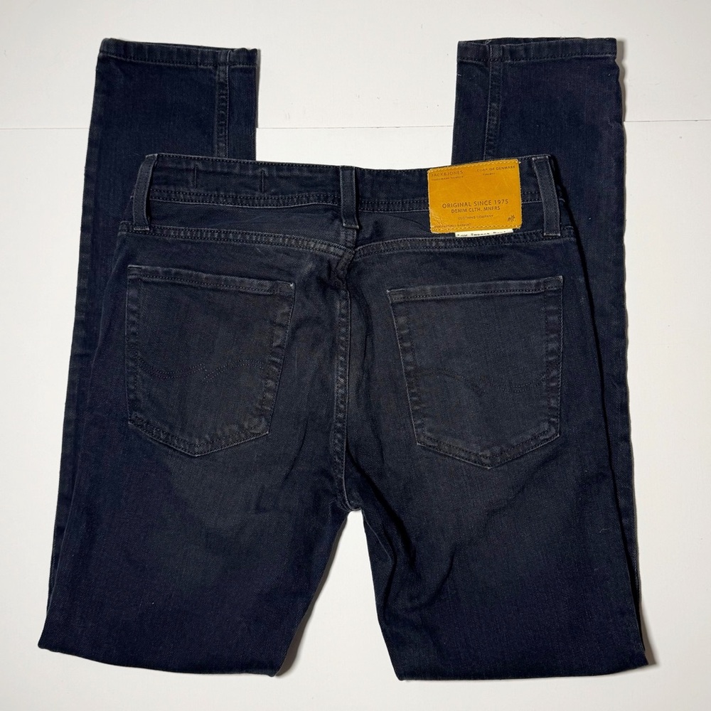 Jack & Jones Ben Skinny Fit Black Jeans - Picture 3 of 7